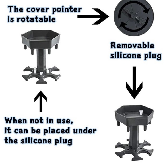 6 Ways Shot Glass Dispenser - Picture 4 of 7